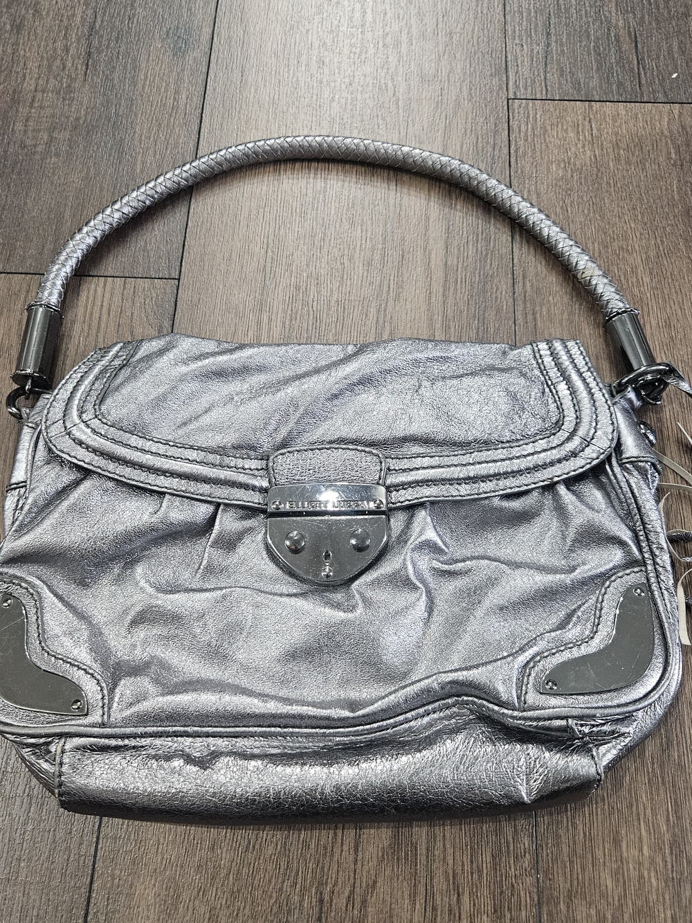 Metallic Silver Elliott Lucca Handbag